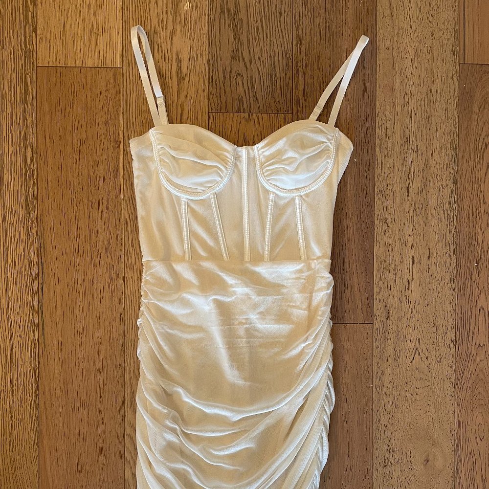 Women's White L'Vow Vintage Dress - Size M